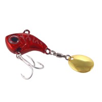 Metal Mini VIB Fishing Lure Spoon Bait Fishing Tackle Crankbait Vibration Spinner