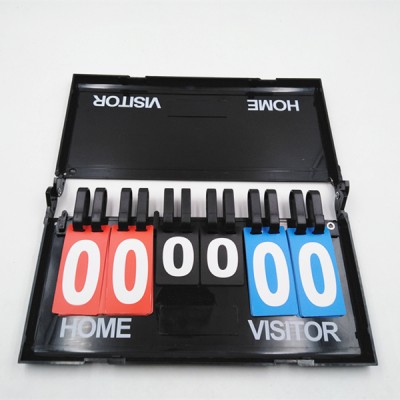 ABS Plastic Material Flip Card Scoreboard/Portable Flip Scoreboard for Sport