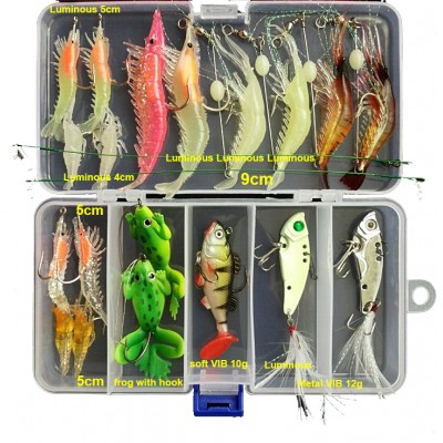 Minnow fishing lure bait fish mini set