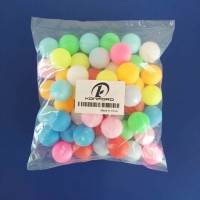 Custom Multi-color Ping-Pong Balls OEM Wholesale Red Orange Yellow Green Blue Indigo Violet Purple White PP Table Tennis Balls