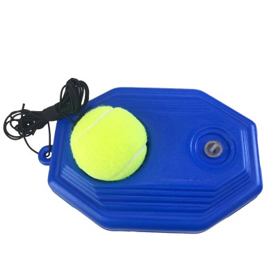 Tennis trainer One base, one/three tennis balls,Customize tennis balls with High stretch rope and base