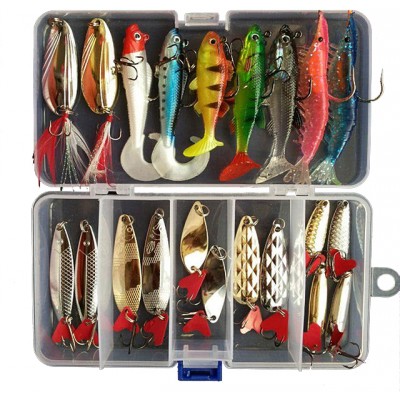 Lure minnow crankbait fishing bait set