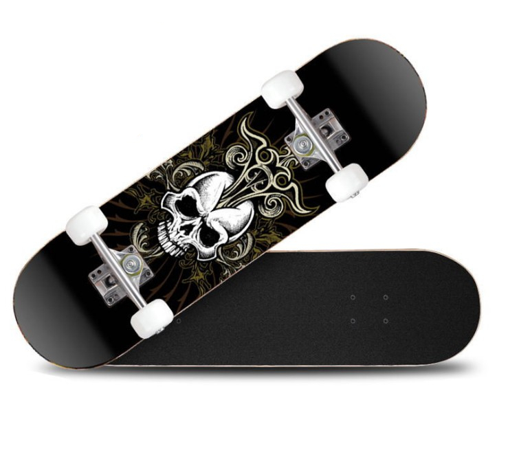 Complete 31inch 4 wheel wholesale skateboard custom maple Skateboard