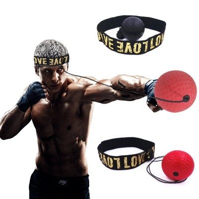 Boxing Reflex Speed Punch Ball MMA Sanda Raising Reaction Force Hand Eye Training Set Stress Boxing Muay Thai Exercise