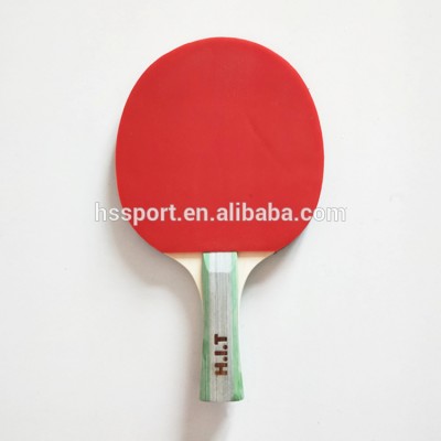 Cheap ITTF standard table tennis racket Pimples In rubber pure wood Blade paddle table tennis bat racket