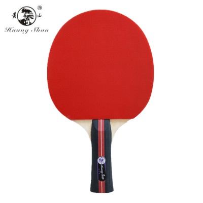 Cheap table tennis racket customized Rubber sponge blade table tennis with bag racket set  6mm Poplar racket