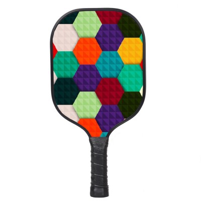 USAPA graphite pickleball paddle2racket 3balls with Portable handbag set customized carbon fiber pickleball paddle