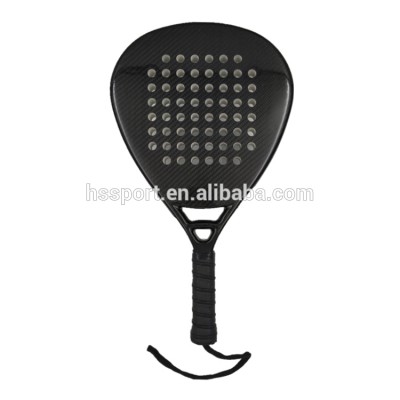 Factory wholesale of cheap graphite beach tennis racket customized carbon fiber tennis paddle