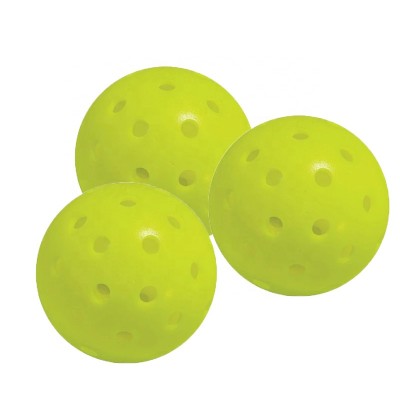 USAPA approved Neon green pickleball custom Fluorescent green pickleballs The roll molding process is seamless Pickleball